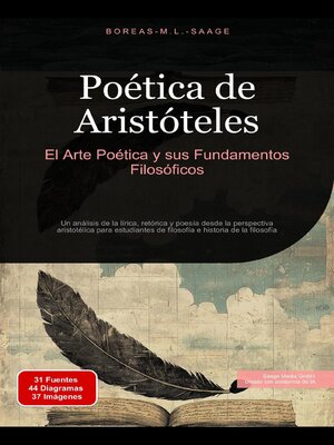 cover image of Poética de Aristóteles